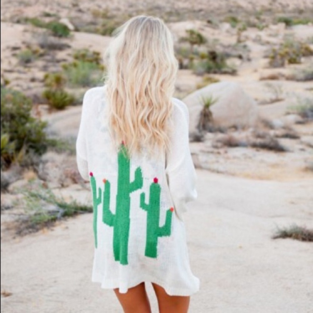 ISO Show Me Your Mumu Cactus 3 Amigos Cardigan